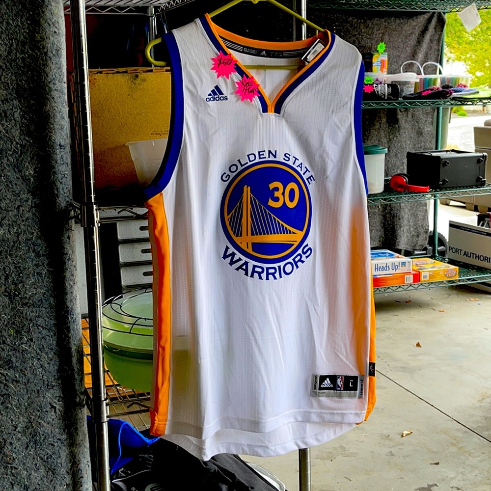 Steph Curry jersey. AdultL/NWTags
